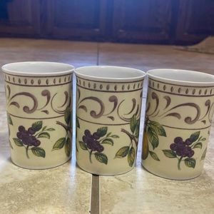 Roy Kirkham vintage cups 3 pieces